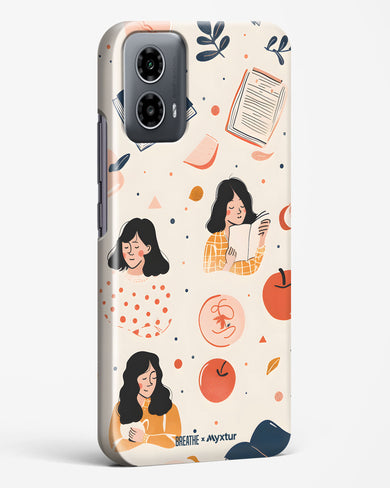 Page Pleasure [BREATHE] Hard Case Phone Cover (Motorola)