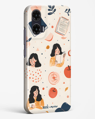 Page Pleasure [BREATHE] Hard Case Phone Cover (Motorola)