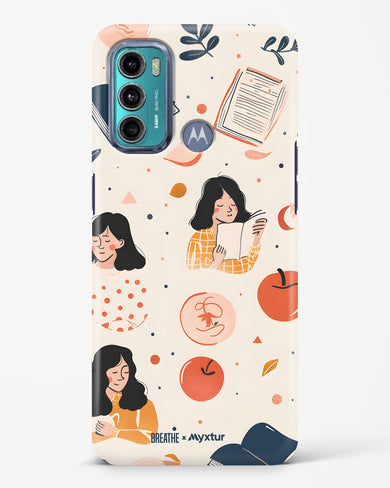Page Pleasure [BREATHE] Hard Case Phone Cover (Motorola)