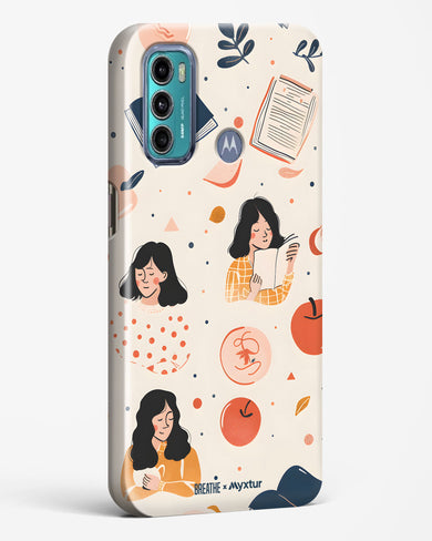 Page Pleasure [BREATHE] Hard Case Phone Cover (Motorola)