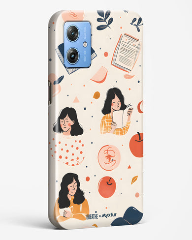 Page Pleasure [BREATHE] Hard Case Phone Cover (Motorola)