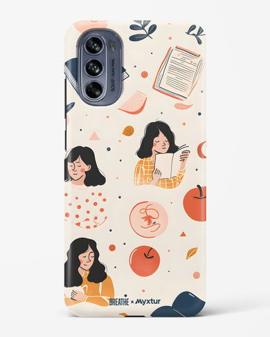 Page Pleasure [BREATHE] Hard Case Phone Cover (Motorola)
