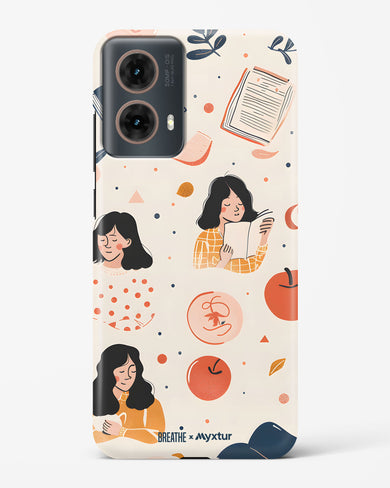 Page Pleasure [BREATHE] Hard Case Phone Cover (Motorola)