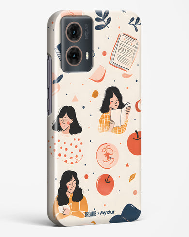 Page Pleasure [BREATHE] Hard Case Phone Cover (Motorola)