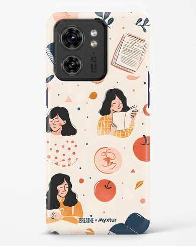 Page Pleasure [BREATHE] Hard Case Phone Cover (Motorola)