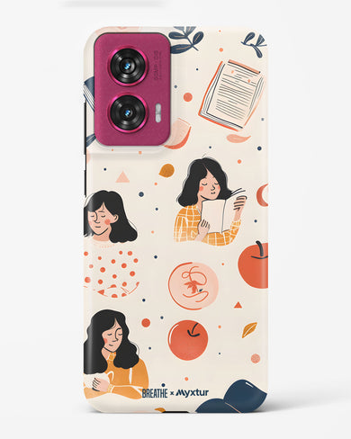 Page Pleasure [BREATHE] Hard Case Phone Cover (Motorola)