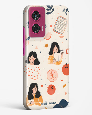 Page Pleasure [BREATHE] Hard Case Phone Cover (Motorola)