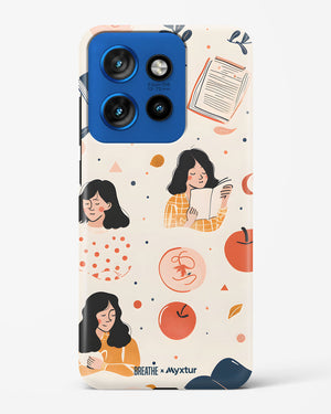 Page Pleasure [BREATHE] Hard Case Phone Cover (Motorola)