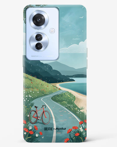 Bicycle Shoreline [BREATHE] Hard Case Phone Cover (Oppo)