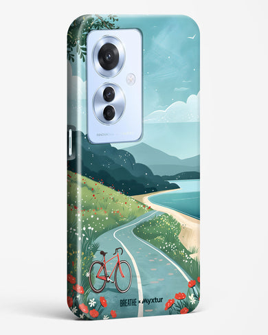 Bicycle Shoreline [BREATHE] Hard Case Phone Cover (Oppo)