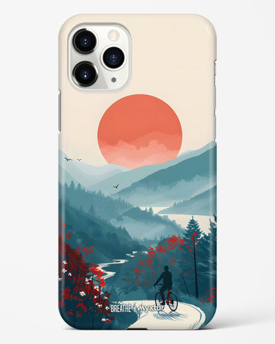 Biking Paths [BREATHE] Hard Case Phone Cover (Apple)