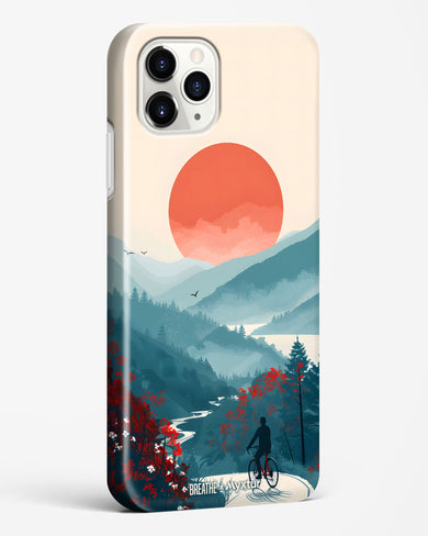 Biking Paths [BREATHE] Hard Case Phone Cover (Apple)