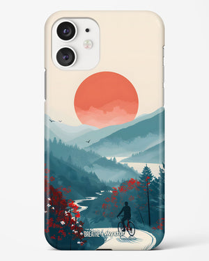 Biking Paths [BREATHE] Hard Case Phone Cover (Apple)