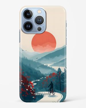 Biking Paths [BREATHE] Hard Case Phone Cover (Apple)