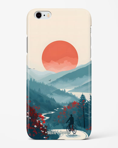 Biking Paths [BREATHE] Hard Case Phone Cover (Apple)