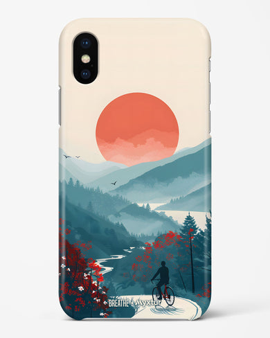 Biking Paths [BREATHE] Hard Case Phone Cover (Apple)