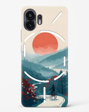 Biking Paths [BREATHE] Hard Case Phone Cover (Nothing)