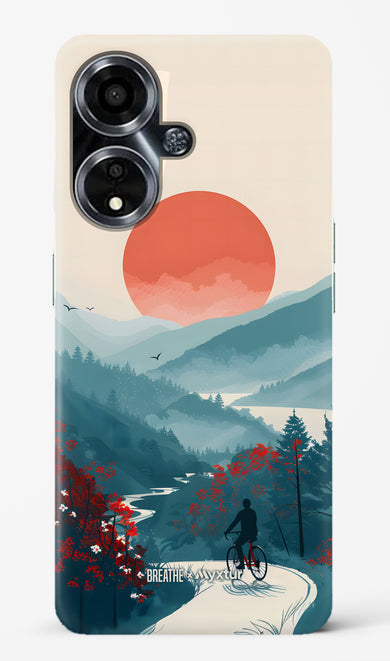 Biking Paths [BREATHE] Hard Case Phone Cover (Oppo)