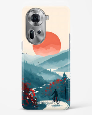 Biking Paths [BREATHE] Hard Case Phone Cover (Oppo)