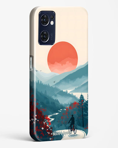 Biking Paths [BREATHE] Hard Case Phone Cover (Oppo)