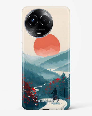 Biking Paths [BREATHE] Hard Case Phone Cover (Realme)