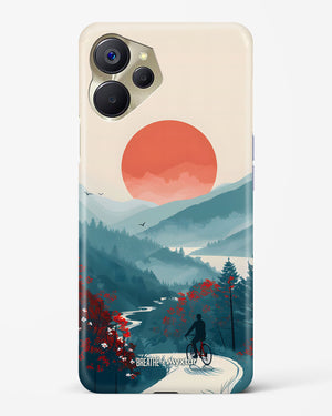 Biking Paths [BREATHE] Hard Case Phone Cover (Realme)