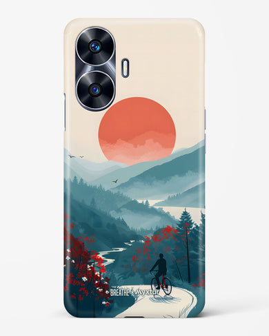 Biking Paths [BREATHE] Hard Case Phone Cover (Realme)