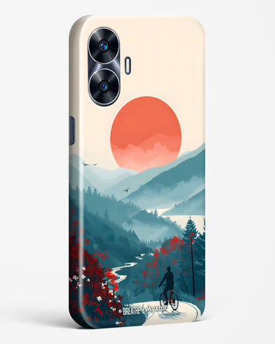 Biking Paths [BREATHE] Hard Case Phone Cover (Realme)