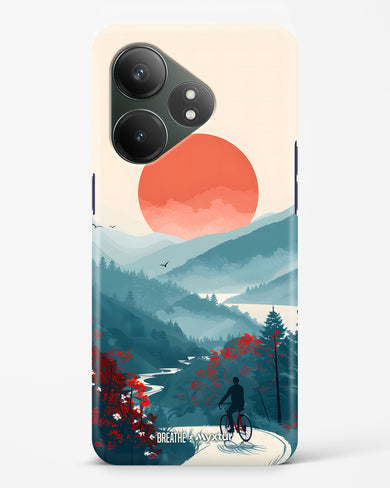 Biking Paths [BREATHE] Hard Case Phone Cover (Realme)