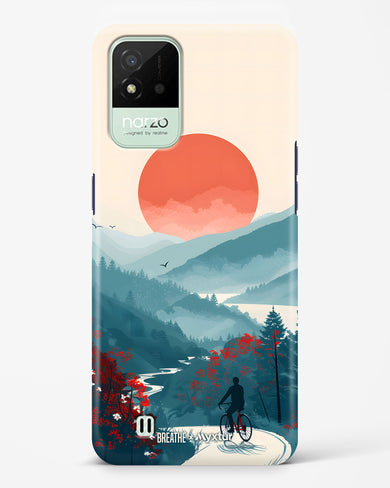 Biking Paths [BREATHE] Hard Case Phone Cover (Realme)