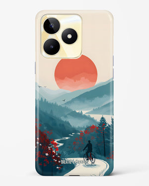 Biking Paths [BREATHE] Hard Case Phone Cover (Realme)