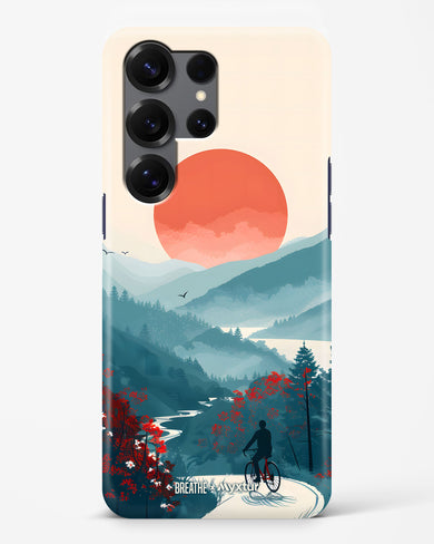 Biking Paths [BREATHE] Hard Case Phone Cover (Samsung)