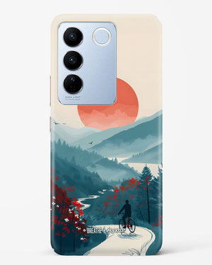 Biking Paths [BREATHE] Hard Case Phone Cover (Vivo)