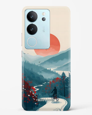 Biking Paths [BREATHE] Hard Case Phone Cover (Vivo)
