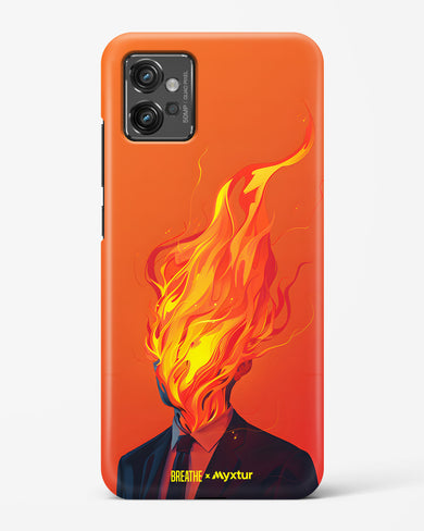 Blaze of Glory [BREATHE] Hard Case Phone Cover (Motorola)