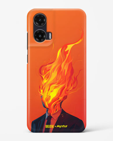 Blaze of Glory [BREATHE] Hard Case Phone Cover (Motorola)