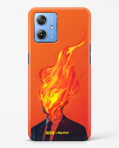 Blaze of Glory [BREATHE] Hard Case Phone Cover (Motorola)
