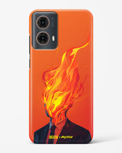 Blaze of Glory [BREATHE] Hard Case Phone Cover (Motorola)