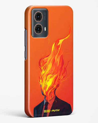 Blaze of Glory [BREATHE] Hard Case Phone Cover (Motorola)