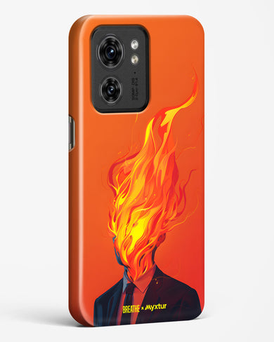 Blaze of Glory [BREATHE] Hard Case Phone Cover (Motorola)