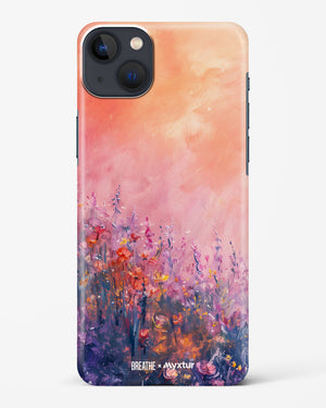 Brushed Flowers [BREATHE] Hard Case Phone Cover (Apple)