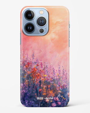 Brushed Flowers [BREATHE] Hard Case Phone Cover (Apple)