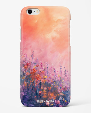 Brushed Flowers [BREATHE] Hard Case Phone Cover (Apple)