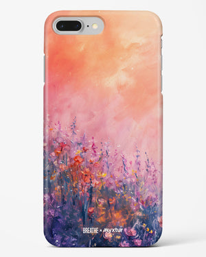 Brushed Flowers [BREATHE] Hard Case Phone Cover (Apple)