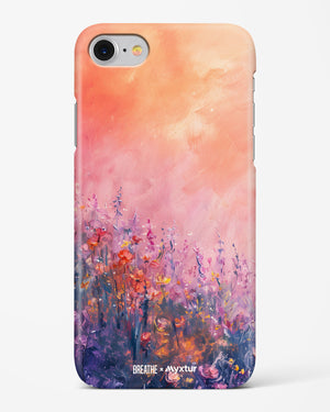 Brushed Flowers [BREATHE] Hard Case Phone Cover (Apple)