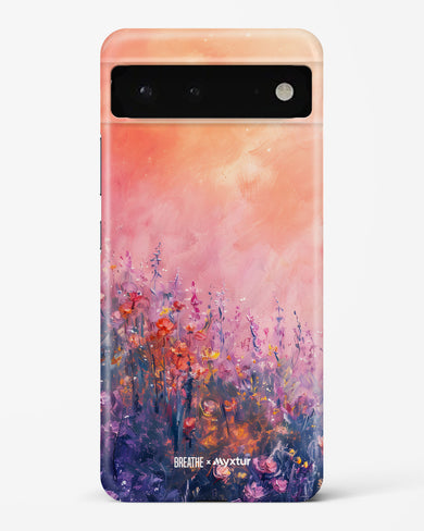 Brushed Flowers [BREATHE] Hard Case Phone Cover (Google)