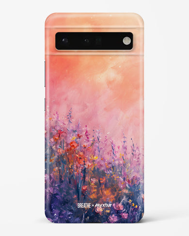 Brushed Flowers [BREATHE] Hard Case Phone Cover (Google)