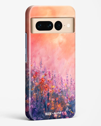 Brushed Flowers [BREATHE] Hard Case Phone Cover (Google)