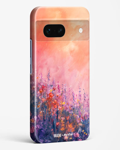 Brushed Flowers [BREATHE] Hard Case Phone Cover (Google)