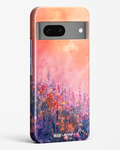 Brushed Flowers [BREATHE] Hard Case Phone Cover (Google)